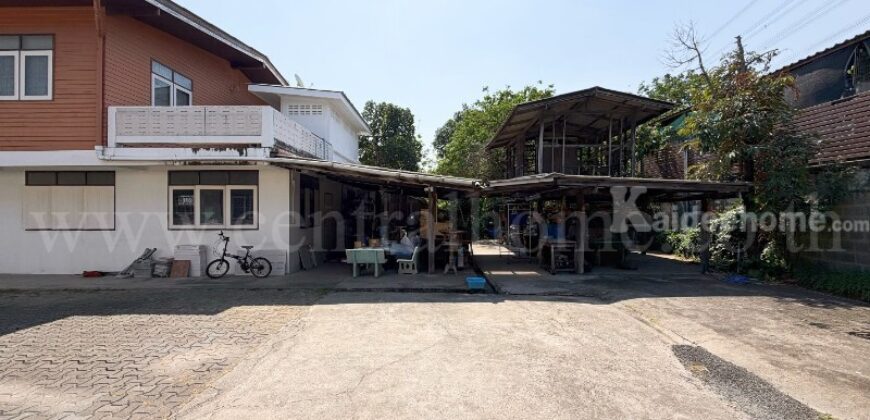 ที่ดินเปล่า พร้อมสิ่งปลูกสร้าง 1 ไร่ ถนนเลียบคลองประปา ฝั่งแจ้งวัฒนะ ทำเลดี