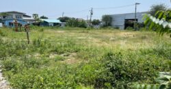 ที่ดินเปล่า ถมแล้ว 560 ตร.วา ซอยเทศบาลบางปู 11 (สุขุมวิท) สมุทรปราการ