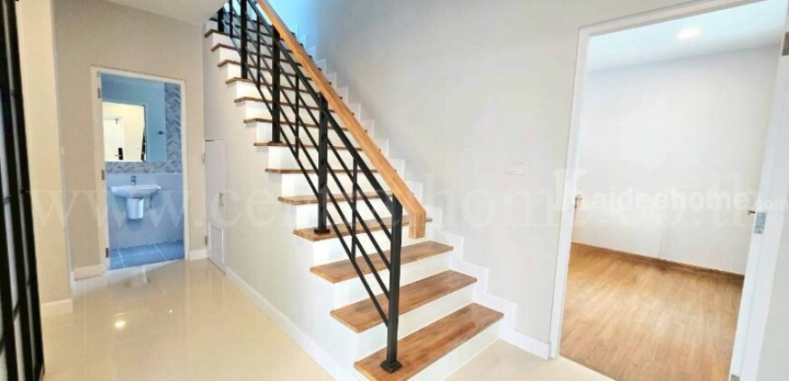 บ้านเดี่ยว เซนโทร ติวานนท์ – ศรีสมาน บ้านใหม่ ถูกสุดในโครงการ