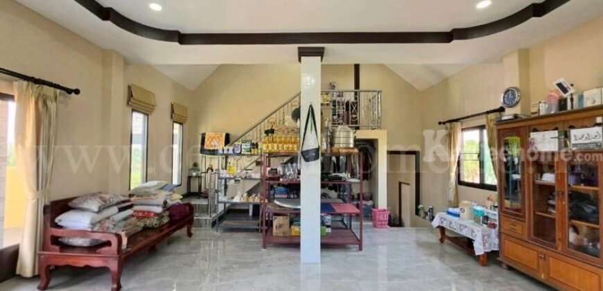 บ้านสวน 250 ตารางวา ถนนรังสิต-นครนายก คลอง 14 องครักษ์