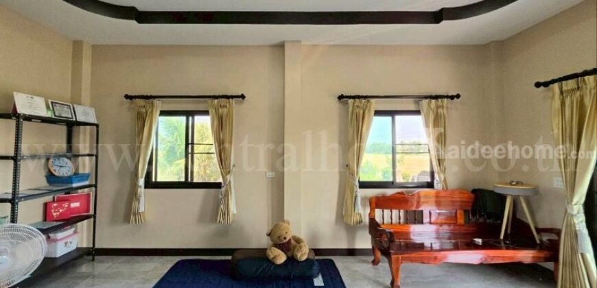 บ้านสวน 250 ตารางวา ถนนรังสิต-นครนายก คลอง 14 องครักษ์