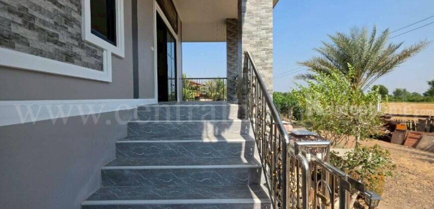 บ้านสวน 250 ตารางวา ถนนรังสิต-นครนายก คลอง 14 องครักษ์