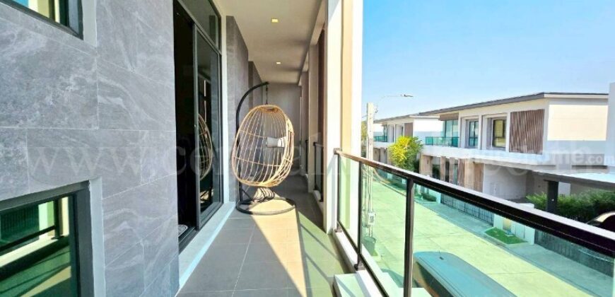 บ้านเดี่ยว บางกอก บูเลอวาร์ด ดอนเมือง-แจ้งวัฒนะ หลังริม บิ้วอินใหม่ทั้งหลัง