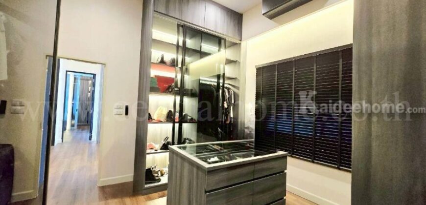 บ้านเดี่ยว บางกอก บูเลอวาร์ด ดอนเมือง-แจ้งวัฒนะ หลังริม บิ้วอินใหม่ทั้งหลัง