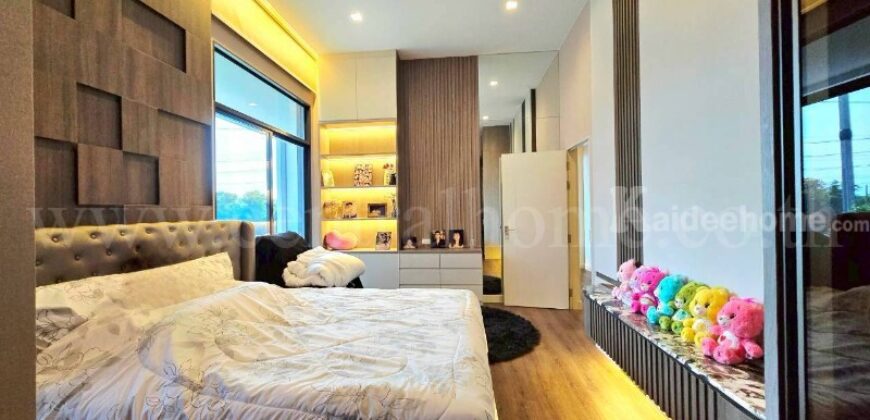 บ้านเดี่ยว บางกอก บูเลอวาร์ด ดอนเมือง-แจ้งวัฒนะ หลังริม บิ้วอินใหม่ทั้งหลัง