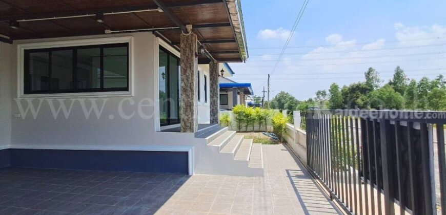 บ้านเดี่ยว สวยสายชลวิลเลจ ฉะเชิงเทรา สร้างใหม่ วัสดุพรีเมี่ยม ใกล้นิคมเกตเวย์