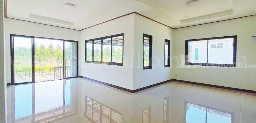 บ้านเดี่ยว สวยสายชลวิลเลจ ฉะเชิงเทรา สร้างใหม่ วัสดุพรีเมี่ยม ใกล้นิคมเกตเวย์