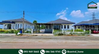 บ้านเดี่ยว สวยสายชลวิลเลจ ฉะเชิงเทรา สร้างใหม่ วัสดุพรีเมี่ยม ใกล้นิคมเกตเวย์