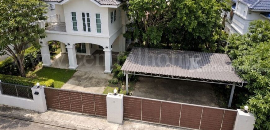 บ้านเดี่ยว แกรนด์โฮม พหลโยธิน 48 พร้อมเรือนรับรอง สภาพดี หลังมุม