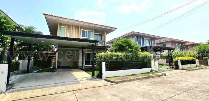 บ้านเดี่ยว คณาสิริ บางนา บางบ่อ ถูกสุดในโครงการ