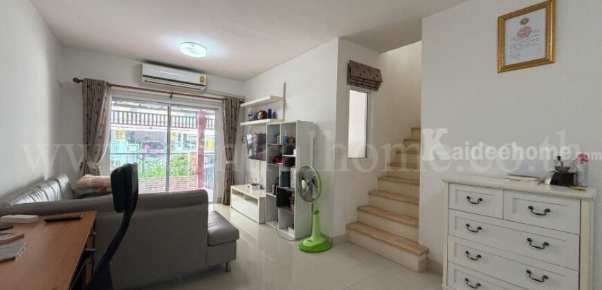 ทาวน์โฮม พฤกษาวิลล์ 40 ดอนเมือง – โลคัลโรด บ้านสวย ถูกที่สุดในโครงการ