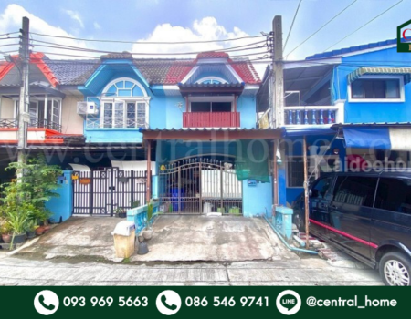 ทาวน์เฮ้าส์ บ้านมนวดี บางบัวทอง สภาพดี พร้อมอยู่ ราคาถูก