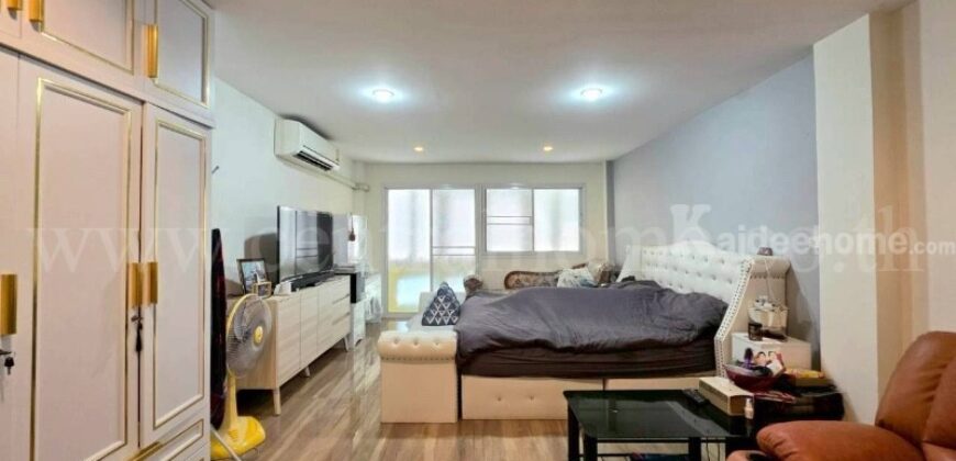 อาคารพาณิชย์ 5 ชั้น ซอยเจริญนคร ธนบุรี ตกแต่งครบ พร้อมอยู่