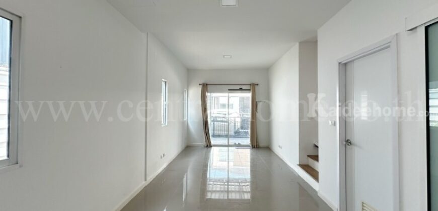 ทาวน์โฮม เดอะ คอนเนค @รังสิต คลอง 2 หลังริม ต่อเติมครบ ราคาถูก