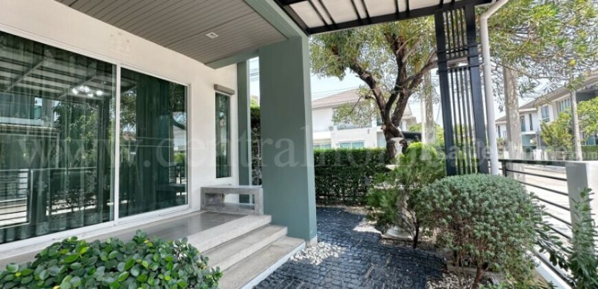 บ้านเดี่ยว ฮาบิเทีย บอนด์ ราชพฤกษ์ หลังมุม ต่อเติมครบ พร้อมอยู่