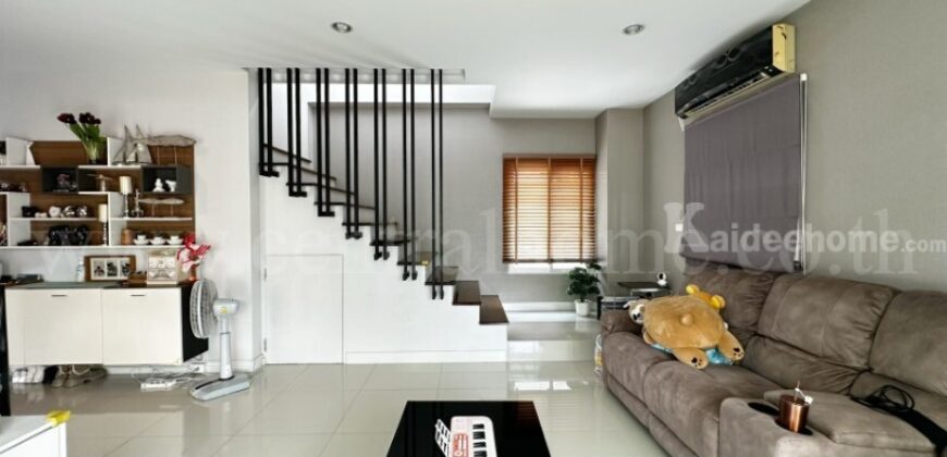 บ้านเดี่ยว เดอะ ธารา รามอินทรา วิวสวน หลังมุม