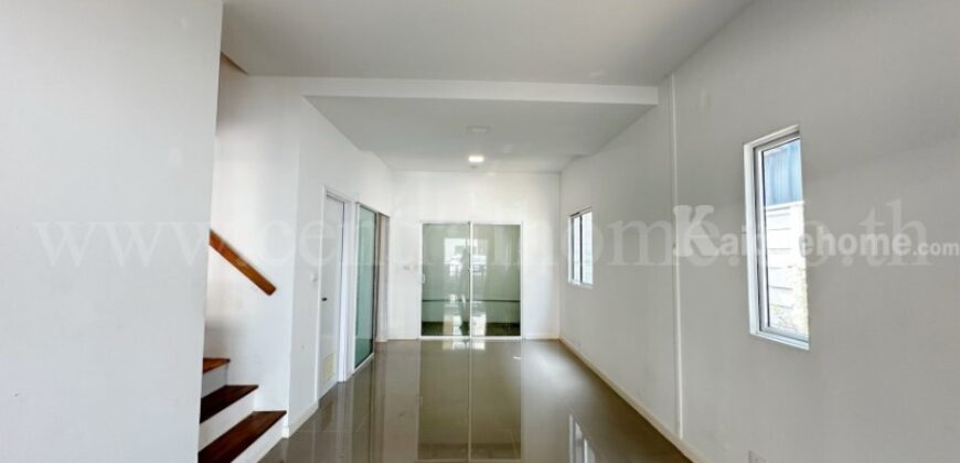 ทาวน์โฮม เดอะ คอนเนค @รังสิต คลอง 2 หลังริม ต่อเติมครบ ราคาถูก