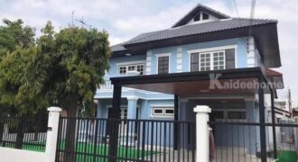 รหัสC7108 ให้เช่าบ้านเดี่ยว 2ชั้น หมู่บ้านมณียา ท่าอิฐ รัตนธิเบศน์ ไทรม้า นนทบุรี