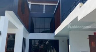 รหัสC7112 ให้เช่า ขายบ้านเดี่ยว 3 ชั้น Luxuly Pool villa ทำเลสุขุมวิท 62 ใกล้ BTS บางจาก