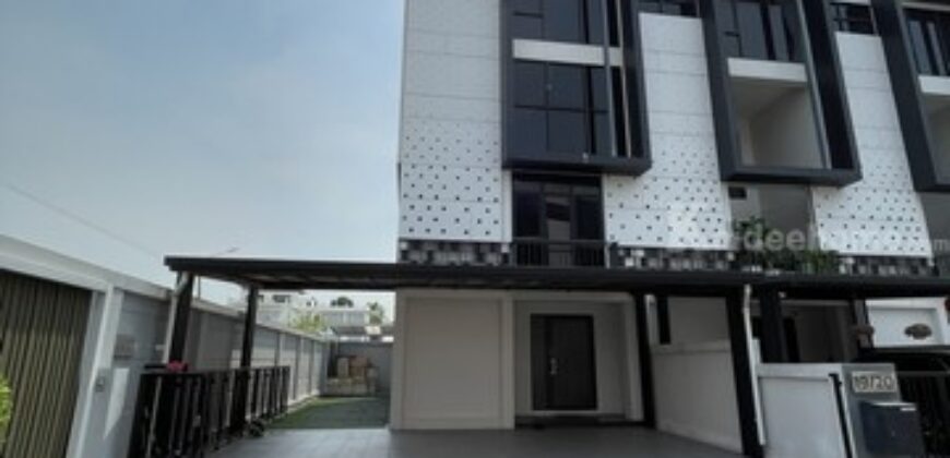 รหัสC7114 ให้เช่าโฮมออฟฟิศ 4ชั้น The Harmoney ย่านรามอินทรา62ใกล้รพ.สินแพทย์