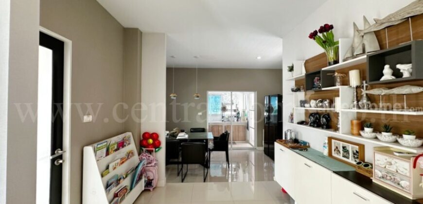 บ้านเดี่ยว เดอะ ธารา รามอินทรา วิวสวน หลังมุม