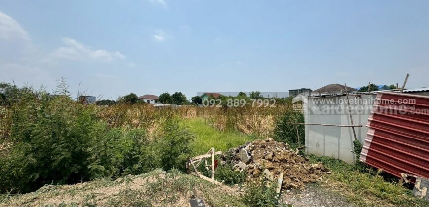 ขายที่ดิน ถ.กำแพงเพชร6 ซอย7 แยก3-8 พื้นที่ 82 ตรว. ขาย 1.52 ล้านบาท แปลงสวย ใกล้ตลาดเคหะทุ่งสองห้อง