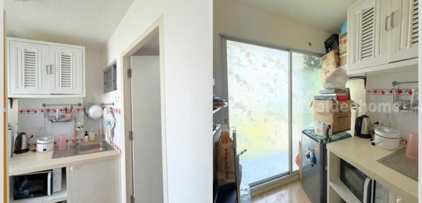 ขาย!! คอนโด ลุมพินี วิลล์ อ่อนนุช-ลาดกระบัง ชั้น 4 อาคาร C (ขนาด 23 ตร.ม.) ใกล้สนามบินสุวรรณภูมิ และรถไฟฟ้า Airport Rail Link ลาดกระบัง กรุงเทพ : Lumpini Ville Onnut – Latkrabang