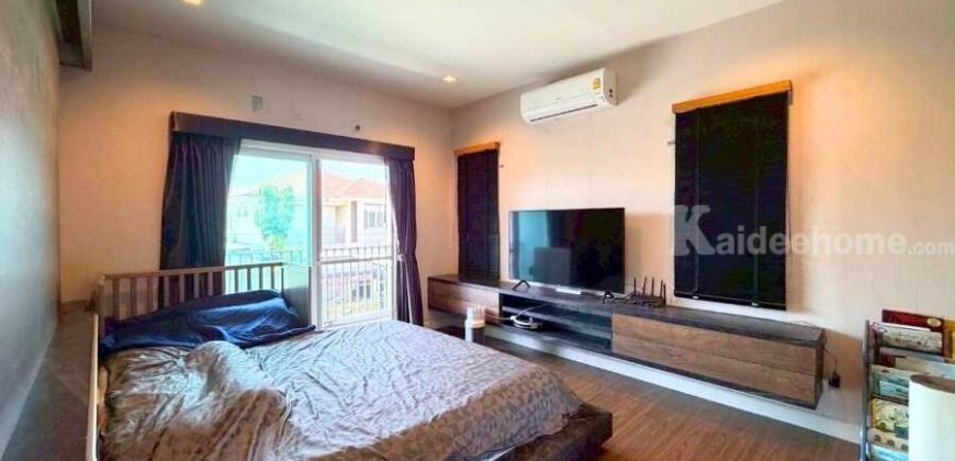 ขาย!! บ้านเดี่ยวหลังริม บุราสิริ ท่าข้าม – พระราม2 (ขนาด 94 ตร.ว.) ถนนกาญจนาภิเษก ท่าข้าม บางขุนเทียน กทม. : Burasiri Thakham-Rama 2