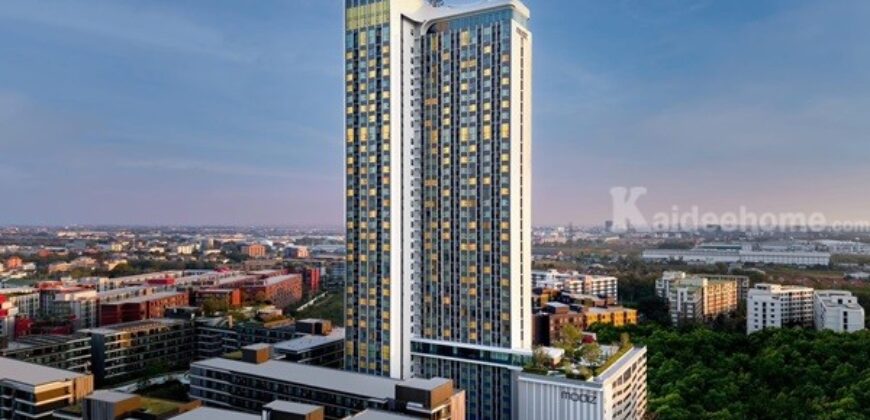 ขายคอนโดใหม่ Modiz Avantgarde ใกล้ ม.ธรรมศาสตร์ รังสิต ดีไซน์ระดับ Hi-End โทร 061-6161426