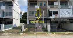 ขายทาวน์โฮม3ชั้น ม.บ้านใหม่ กรุงเทพกรีฑา7 บ้านหลังมุม ใกล้มอเตอร์เวย์ และ ทางด่วน