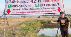 ด่วน!! ขายที่ดินแม่สอด-ห้วยกระโหลก 42 ไร่ ที่มีโฉนด นส.4 ครุฑแดง แปลงเดียวในย่านนี้ โทร 083-5437789