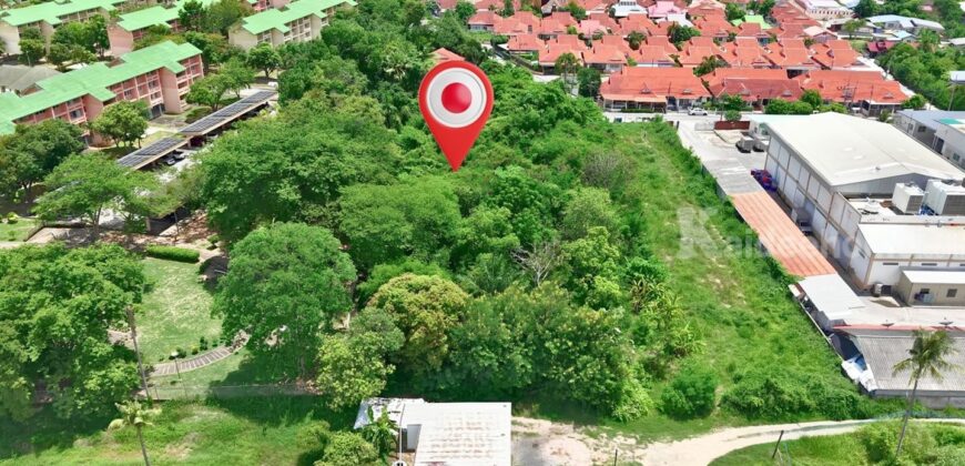 ที่ดินชลบุรี บางละมุง พฤกษาเปี่ยมสุข เนื้อที่ 2-2-6.2 0 ไร่ ผังเมืองสีส้ม