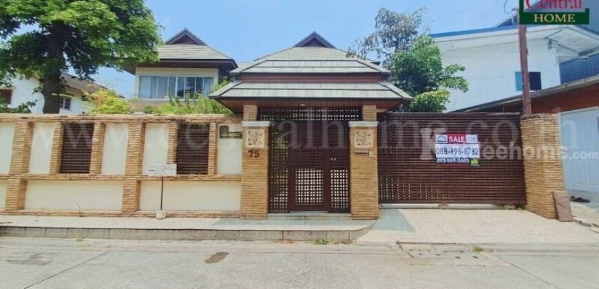 บ้านเดี่ยว 133 ตร.วา ซอยประเสริฐมนูญกิจ 17 เดินทางสะดวก ห่างถนนเพียง 50 เมตร