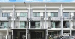 ขายถูกที่สุด!! ทาวน์โฮม 3 ชั้น เพล็กซ์ วัชรพล (ขนาด 22 ตร.ว.) แขวงท่าแร้ง เขตบางเขน กทม. : PLEX Watcharapol