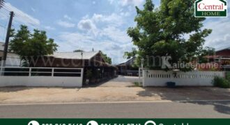 บ้านเดี่ยว บ้านหนองหลุบ ถนนมะลิวัลย์ ขอนแก่น ทำเลทองติดถนน ราคาถูก