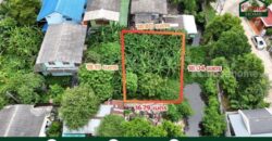 ที่ดิน 80.6 ตร.ว. ซอยจรัญสนิทวงศ์ 3 (ซอยสมชาย) ที่ริมคลอง ราคาถูกมาก