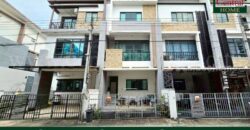 ทาวน์โฮม ลิฟวิ่ง เรสซิเดนซ์ รังสิต – ราชพฤกษ์ โครงการติดถนน 345 บ้านสวย พร้อมอยู่ ราคาถูก