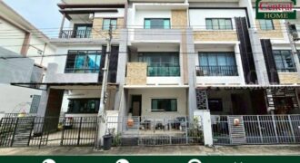ทาวน์โฮม ลิฟวิ่ง เรสซิเดนซ์ รังสิต – ราชพฤกษ์ โครงการติดถนน 345 บ้านสวย พร้อมอยู่ ราคาถูก