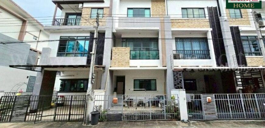 ทาวน์โฮม ลิฟวิ่ง เรสซิเดนซ์ รังสิต – ราชพฤกษ์ โครงการติดถนน 345 บ้านสวย พร้อมอยู่ ราคาถูก