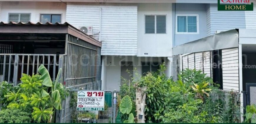 ทาวน์เฮ้าส์ เอื้ออาทร รังสิต – คลอง 10/1 ยังไม่เคยเข้าอยู่ ราคาถูก