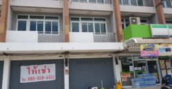 ให้เช่าตึกแถวสินสาคร ติด family mart หน้าหมู่บ้านซื่่อตรงสารินและนิคมอุตสาหกรรมสินสาคร