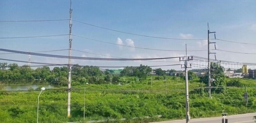 ให้เช่าทีดินเปล่า 17 ไร่ ทำเลทอง แหล่งชุมชนขนส่งใหญ่