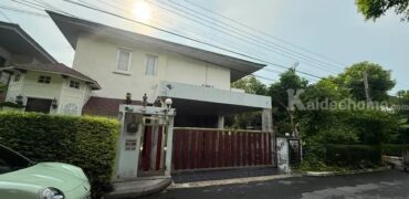 บ้านเดี่ยวสุดหรู หมู่บ้านโนเบิล ทารา งามวงศ์วาน พร้อมสระว่ายน้ำส่วนตัว แปลงมุมในโครงการคุณภาพ ติดรถไฟฟ้า ขายต่ำกว่าราคาประเมิน