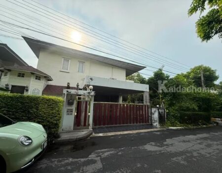 บ้านเดี่ยวสุดหรู หมู่บ้านโนเบิล ทารา งามวงศ์วาน พร้อมสระว่ายน้ำส่วนตัว แปลงมุมในโครงการคุณภาพ ติดรถไฟฟ้า ขายต่ำกว่าราคาประเมิน