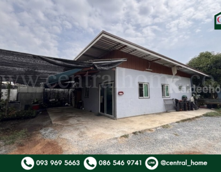 บ้านเดี่ยว 80 ตร.วา ลานตากฟ้า นครชัยศรี เมืองนครปฐม ราคาถูก