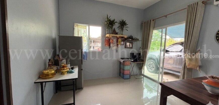 บ้านเดี่ยว 80 ตร.วา ลานตากฟ้า นครชัยศรี เมืองนครปฐม ราคาถูก