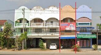 ขายด่วน ตึกแถว​ ต่ำกว่าราคาประเมิน ติดถนน ทำเลค้าขาย อ.ห้างฉัตร จ.ลำปาง