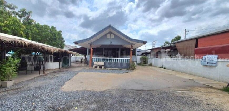 บ้านเดี่ยว บ้านหนองหลุบ ถนนมะลิวัลย์ ขอนแก่น ทำเลทองติดถนน ราคาถูก