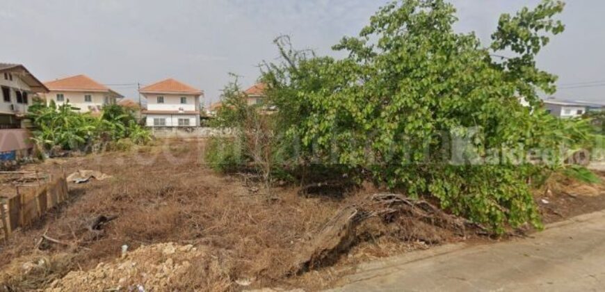 ที่ดินเปล่า 132 ตร.วา ซอยวัดลาดปลาดุก บางบัวทอง แปลงมุม