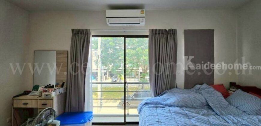 ทาวน์โฮม 3 ชั้น บ้านกลางเมือง ราชพฤกษ์-สาทร บ้านใหม่ สภาพดี แปลงหน้าสวน